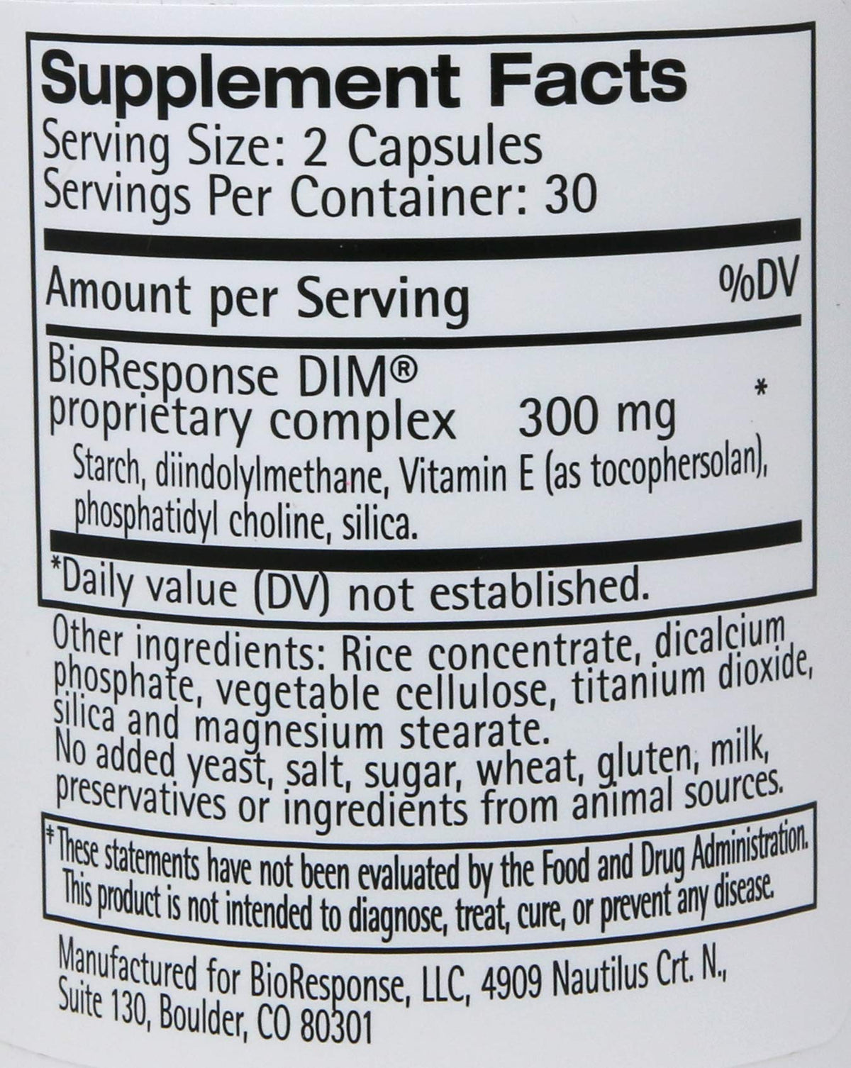 Bioresponse DIM 150 – 60 Vcs. (3 Pack) | 60 Count High-Potency DIM Supplement