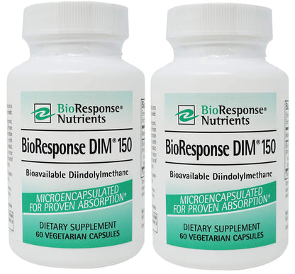 BioResponse DIM 150 60 Vcs (2 Pack) | Absorption-Enhanced BR-DIM