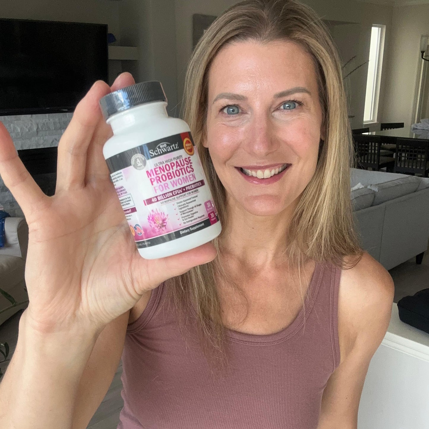 BioSchwartz Menopause Probiotics – 40B CFU, 60 Capsules, Non-GMO | Supports Balance & Comfort