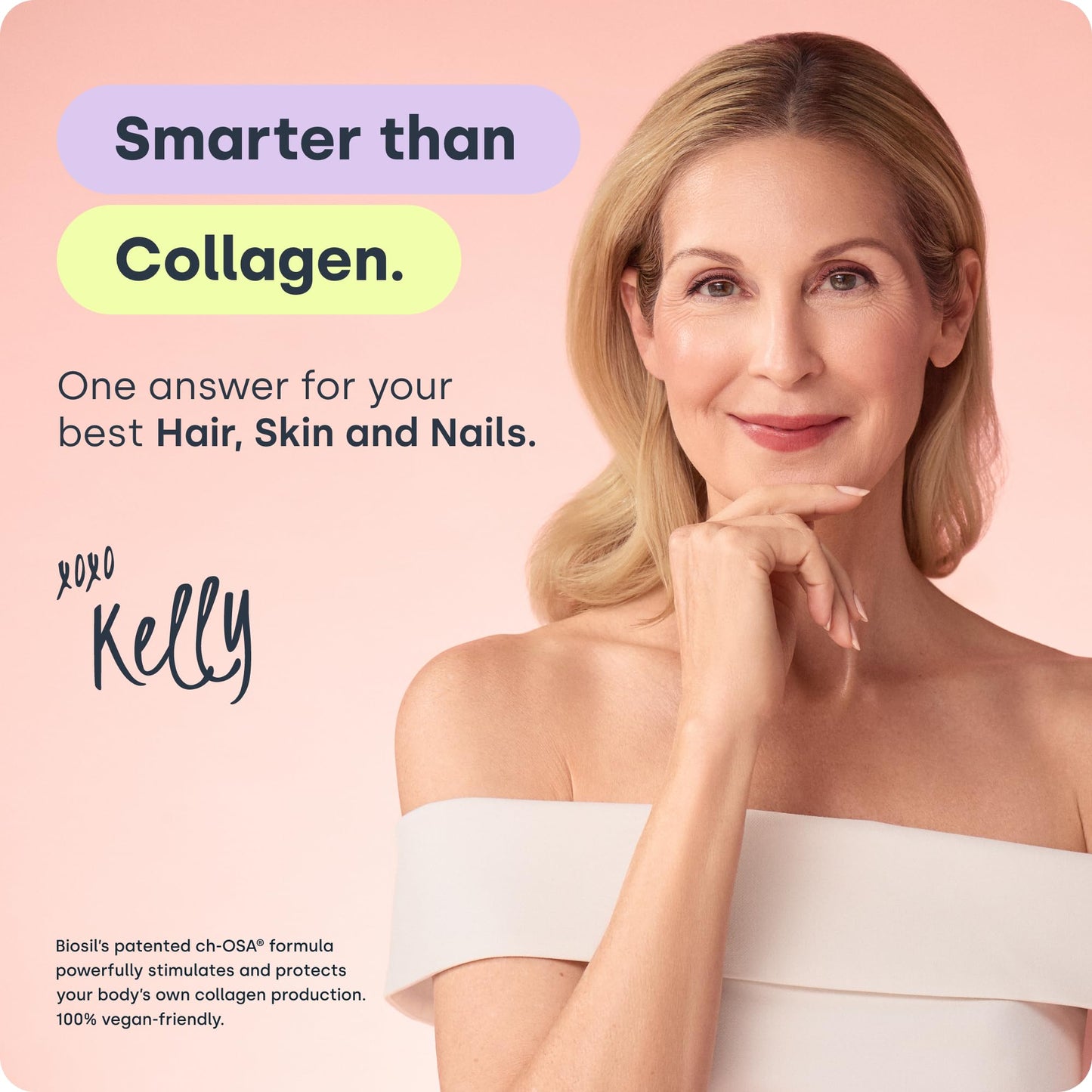 Biosil Collagen Booster - 60 Capsules | Patented ch-OSA Activator