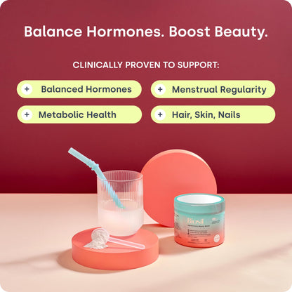 Biosil HerHarmony Beauty Blend – Hormone Balance, Menstrual Support & Skin Health (5.9 oz)