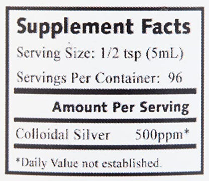 Optimum You BIOSILVER 500 ppm Colloidal Silver Liquid - 8 oz Spray Bottle | Immune & Wound Healing