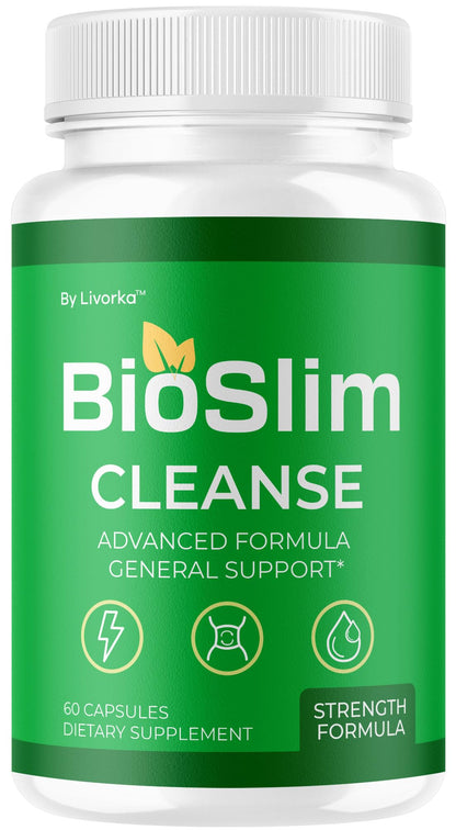BioSlim Cleanse Capsules – Official Bio Slim Supplement | 60 Capsules