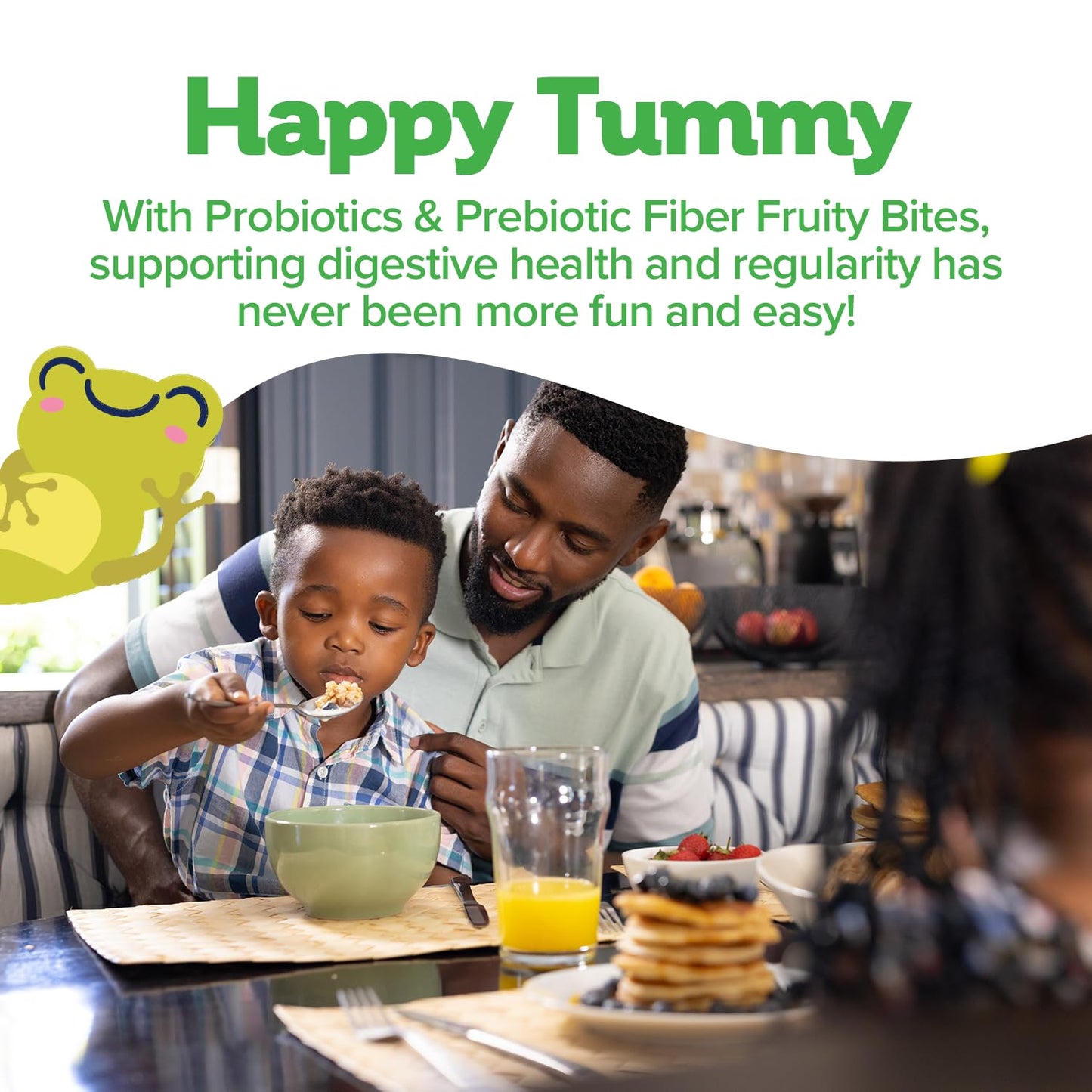 Biostime Kids Prebiotic & Probiotic Gummies (Ages 4+) | Probiotics for Kids | Includes 2 Billion CFU to Support Digestive Health| No added sugar Fruity Bites | Free from Top 9 Allergens |50 Count