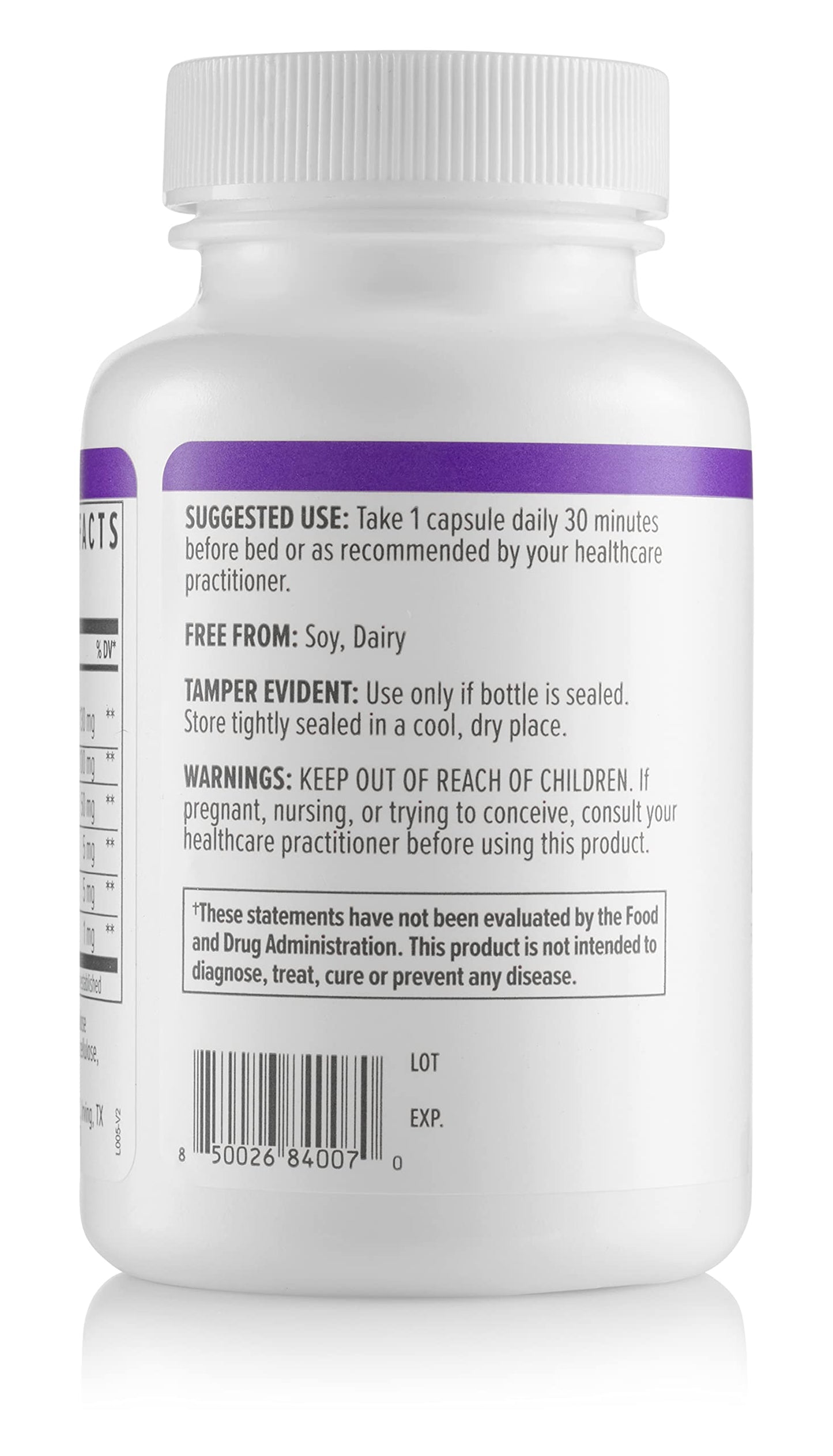 Biote Nutraceuticals Best Night's Sleep - Restfulness and Awake Refreshed (60 Capsules)