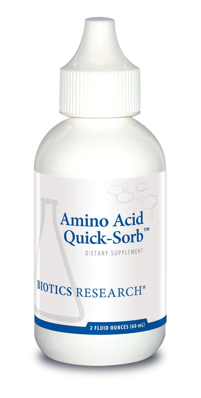 Biotics Research Amino Acid Quick Sorb Liquid Formula – Highly Absorbed (2 fl oz)