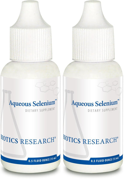 Biotics Research Aqueous Selenium Liquid Formula – 95 mcg – 0.5 fl oz Pack of 2
