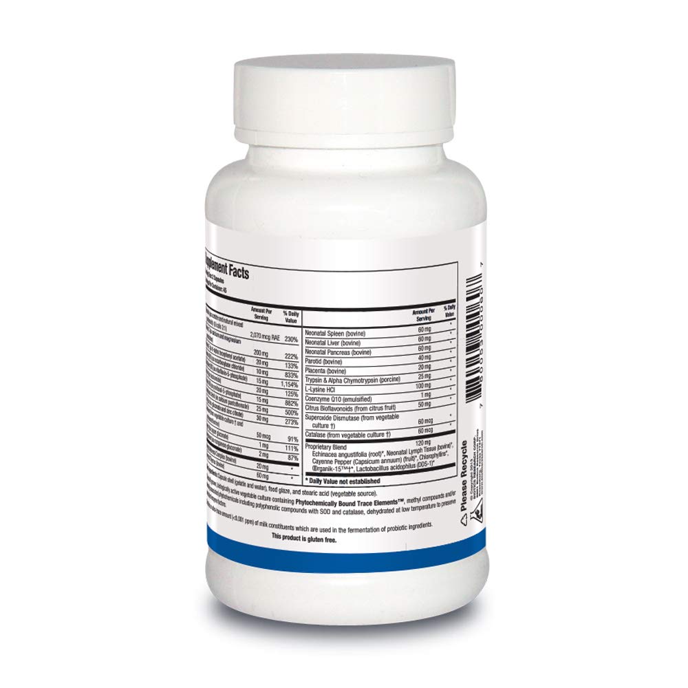 Biotics Research Bio-Immunozyme Forte — Immune Support Multivitamin