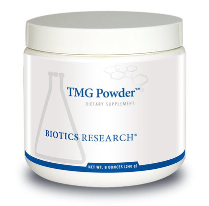Biotics Research TMG Powder – Trimethylglycine (Betaine), 8 oz (240 g) | Methyl Donor & Vascular Support