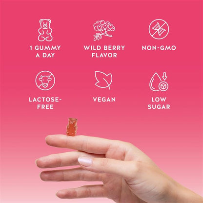 Biotin Gummies for Hair, Skin & Nails – 5,000 mcg Vegan Vitamins (30 Gummies)