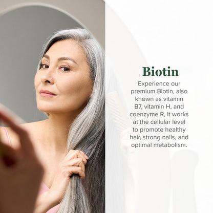 Biotin Vitamin B7 for Hair Growth – Global Healing Center