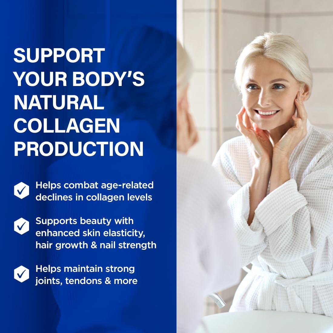 BioTrust Ageless Collagen Booster — Vegan Collagen Builder for Glowing Skin, Hair, Nails & Joints | 60 Capsules (30 Servings)