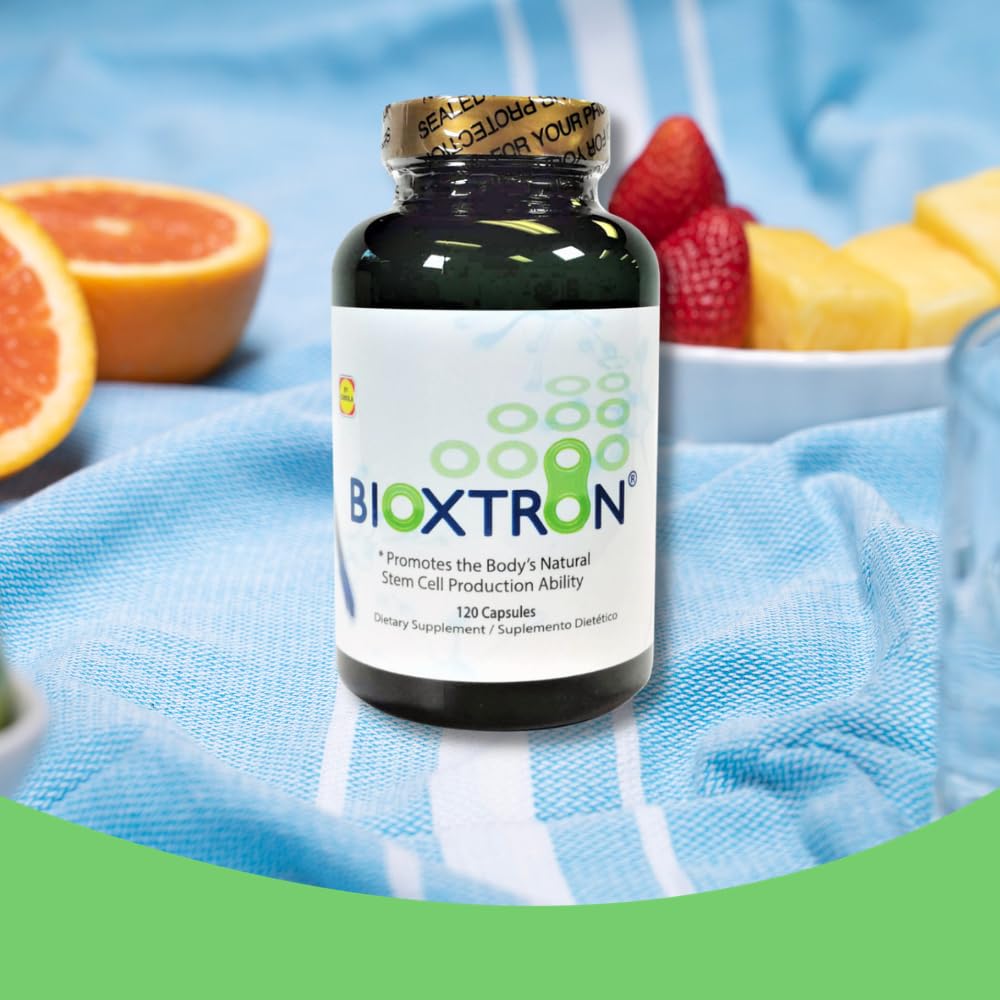 Bioxtron Natural AFA Stem Cell Supplement - Joint Support, Immune Health & Energy | 120 Caps