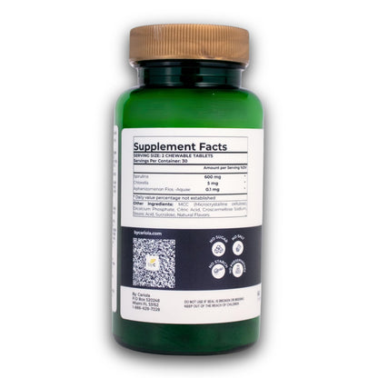 Bioxtron Natural Stem Cell Supplement Chewables – Spirulina, Chlorella, AFA | Energy, Immune & Joint Support | 60 Tablets (30 Servings)