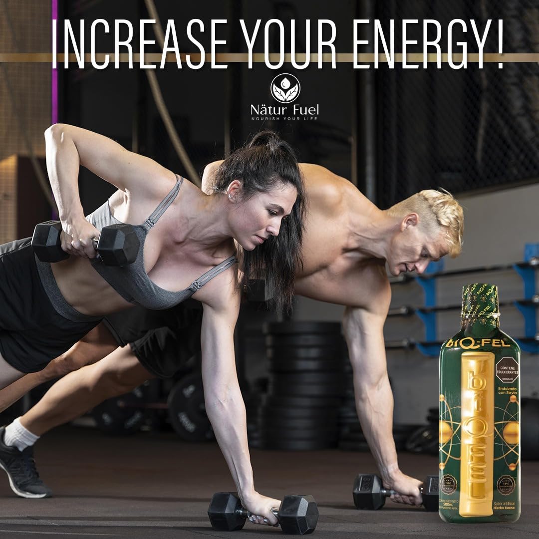 BIQ-FEL Natural Supplement – Chontaduro, Guarana & Borojo | 500ml Plant-Based Energy