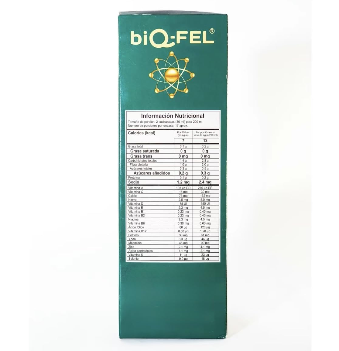 BiQFEL Daily Multivitamic for Men and Women – Liquid 500ml, Energy & Focus