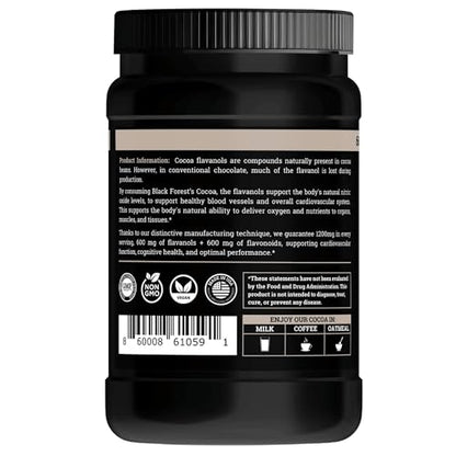 Black Forest High Flavanol Cocoa Powder — 1200mg Flavanols & 600mg Epicatechin