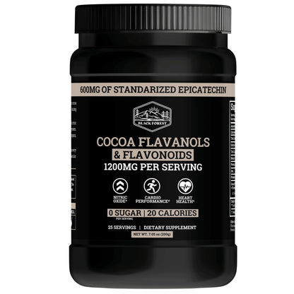 Black Forest High Flavanol Cocoa Powder — 1200mg Flavanols & 600mg Epicatechin