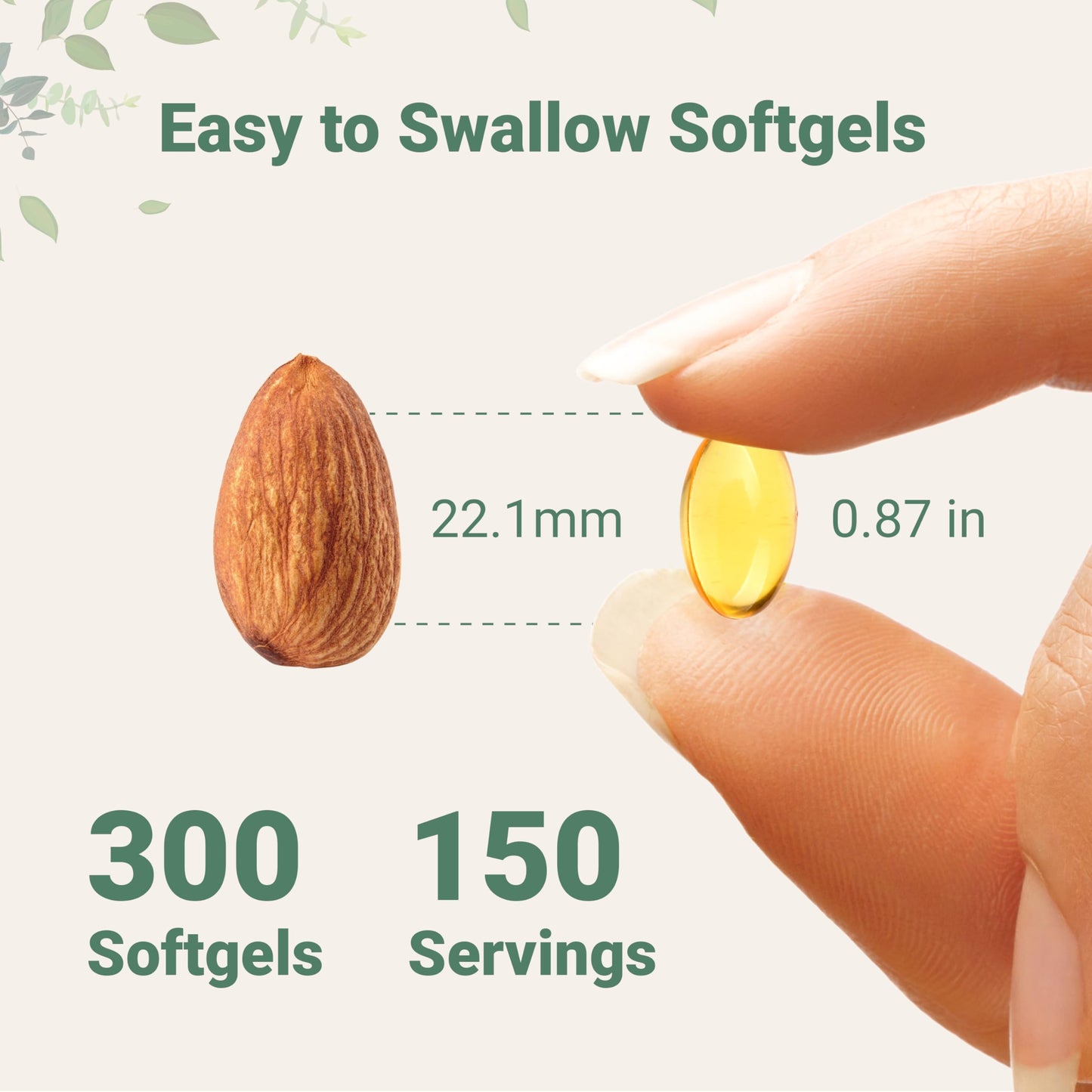 Oil of Oregano Softgels 300 Count – 2-in-1 Black Seed Oil (4X Carvacrol)