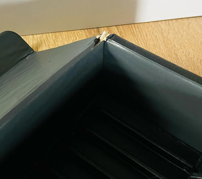 Retro Black Audio Cassette Storage Case