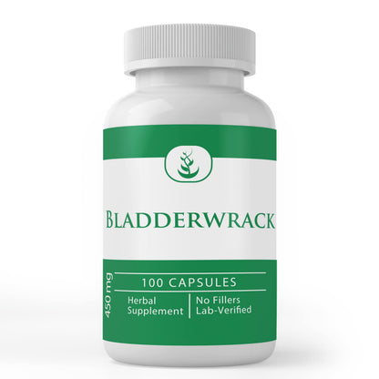 Bladderwrack Capsules – Pure Original Ingredients, 100 Count, Lab Verified