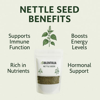 Blentolia Nettle Seeds – 100% Natural & Raw | Energy & Wellness Boost