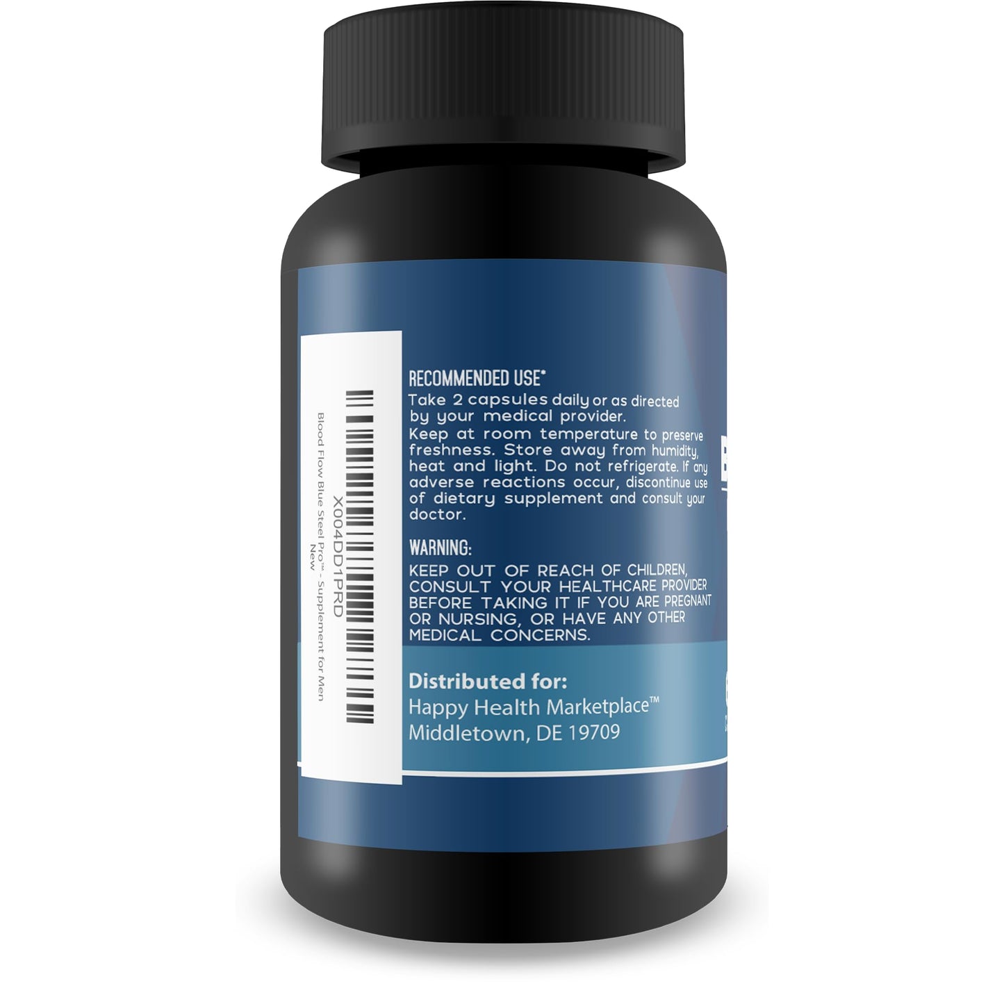 Blood Flow Blue Steel Pro – Best Blood Flow Capsules for Men | Circulation Support