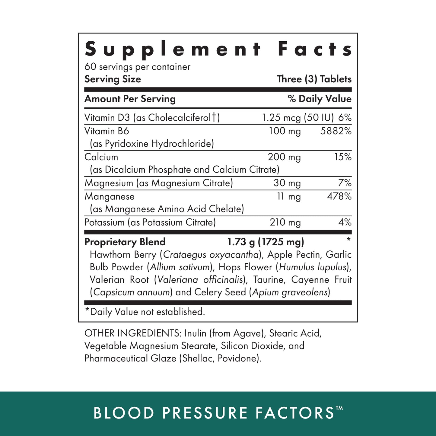 MICHAEL'S Health Naturopathic Programs Blood Pressure Factors - 180 Vegetarian Tablets, Pack of 2 - Provides Fluid Balance Support - Kosher - 120 Total Servings