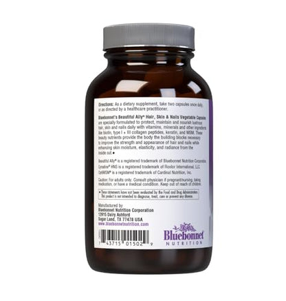 BlueBonnet Beautiful Ally Hair, Skin & Nails - Collagen Peptides, Gluten Free