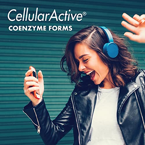 Bluebonnet CellularActive Coenzyme B-Complex – Energy Production & Nerve Support | Vegan, Kosher, Gluten-Free