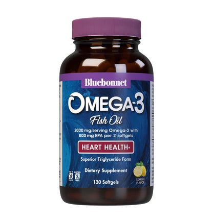 Bluebonnet EPAx Omega-3 1000 mg Heart Formula – 120 Softgels