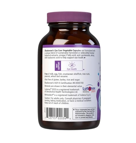 Bluebonnet Targeted Choice Eye Care – Eye Health & Macular Support