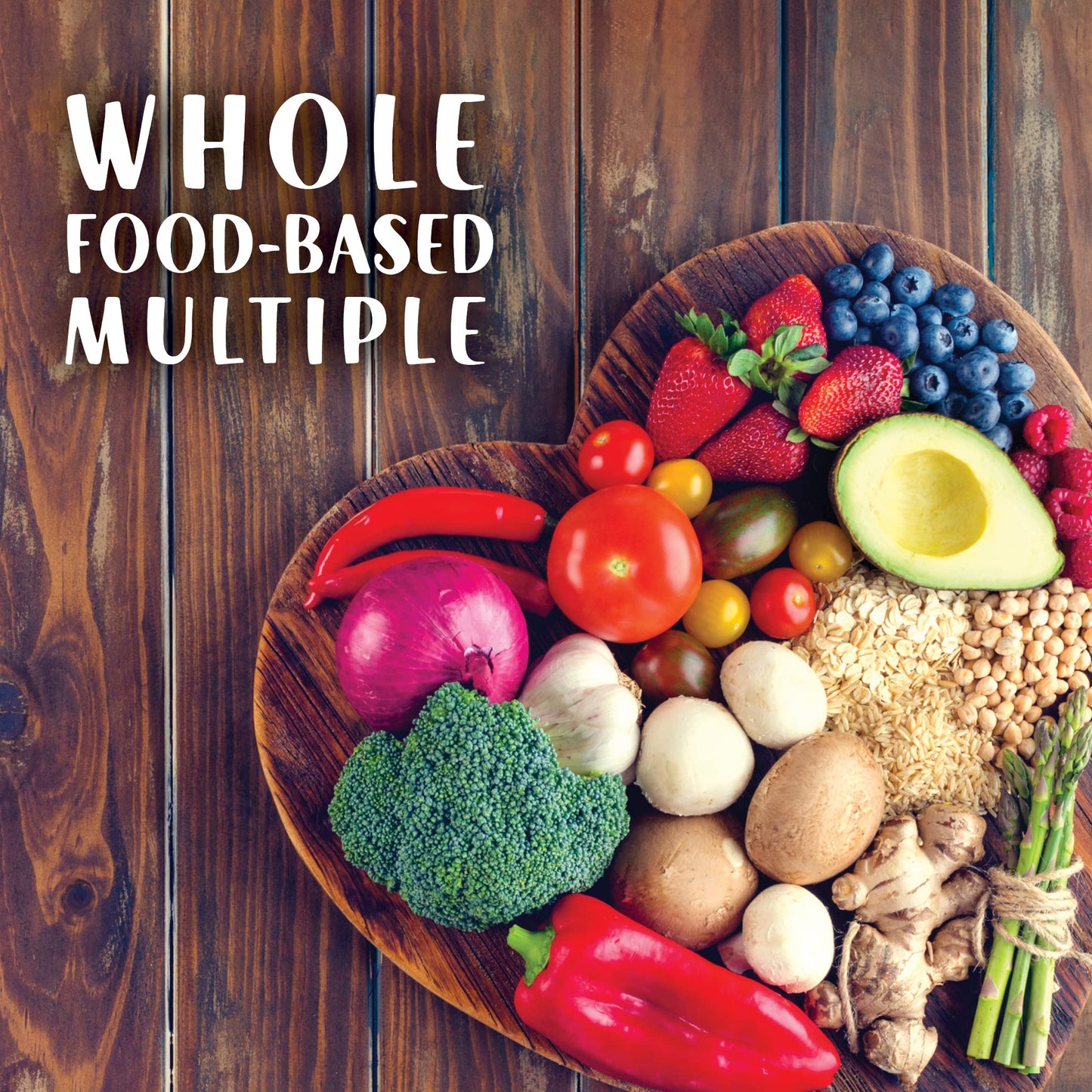 Bluebonnet Men's ONE 40+ Whole-Food Multivitamin - 60 Veggie Capsules