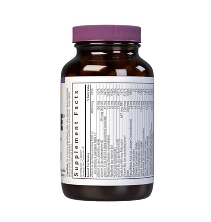 Bluebonnet Mult One with Iron – Daily Multivitamin (60 Veg Capsules)