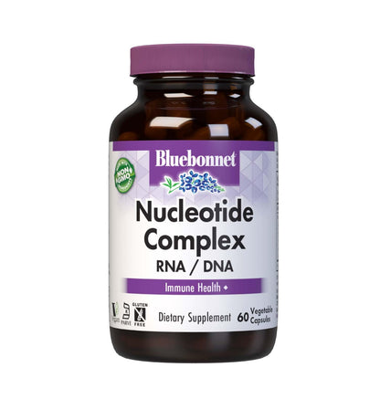 BlueBonnet Nucleotide Complex Supplement – 60 Count – White Bottle