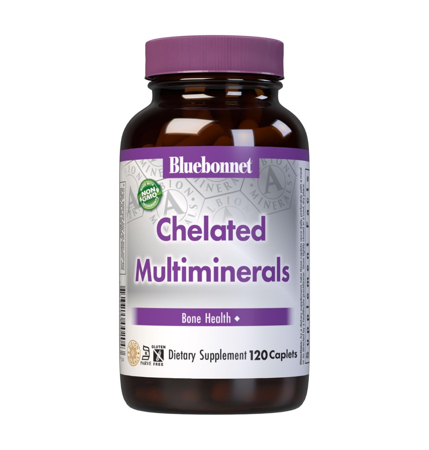 Bluebonnet Nutrition High Potency Chelated Multiminerals – Albion Chelated Minerals, Soy-Free, Gluten-Free, Non-GMO