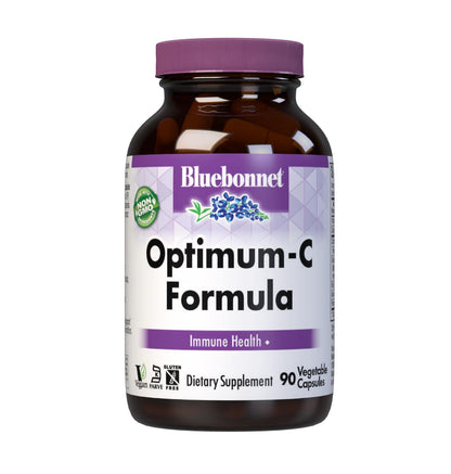 BlueBonnet Optimum C Formula Vegetable Capsules – 90 Count