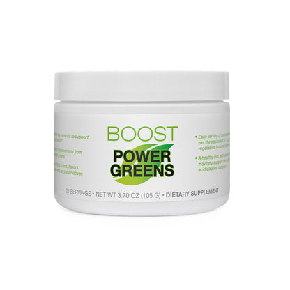 BODi Power Greens Boost - Green Superfood Powder for Women & Men (21 Servings)