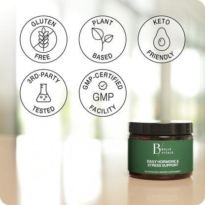 BODi Belle Vitale Duo: Daily Hormone & Stress Support + Daily Metabolism Support