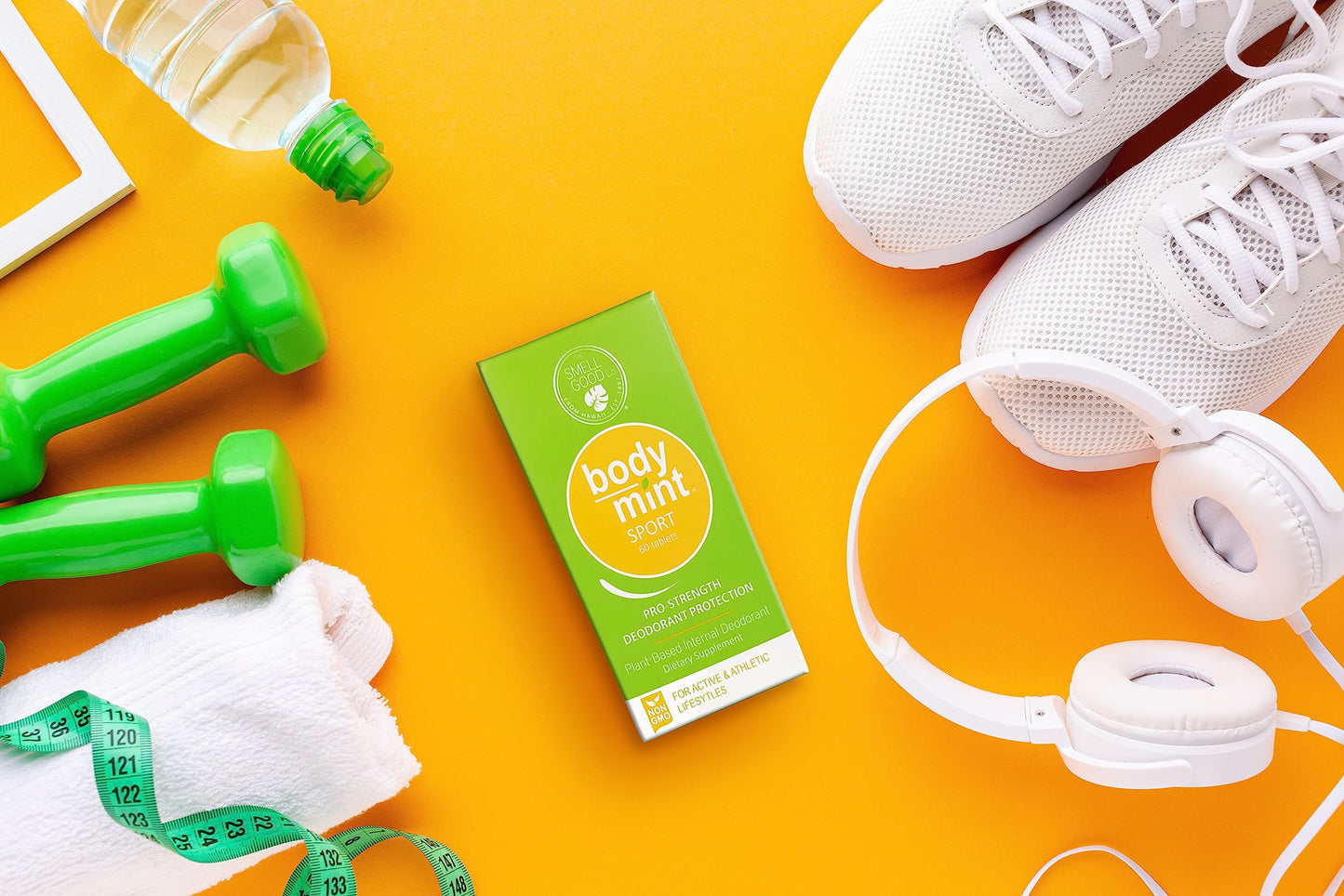 Body Mint Sport - Extra Strength Chlorophyll Internal Deodorant (50 Tabs)