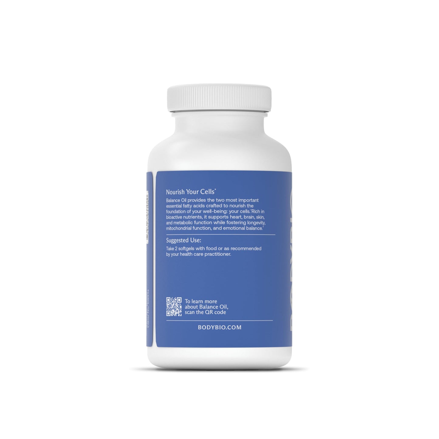 BodyBio Balance Oil – Omega 3-6 Supplement | Cold-Pressed Flaxseed & Safflower Oil