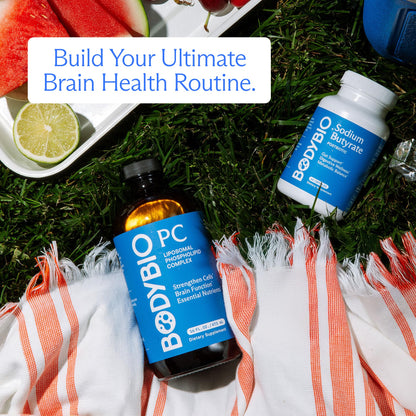 BodyBio PC – Phosphatidylcholine for Brain Health, Focus & Gentle Daily Detox