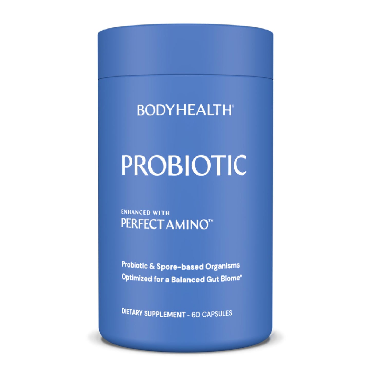 BodyHealth Probiotic with PerfectAmino – Spore-Based, 60 Capsules (Women & Men)