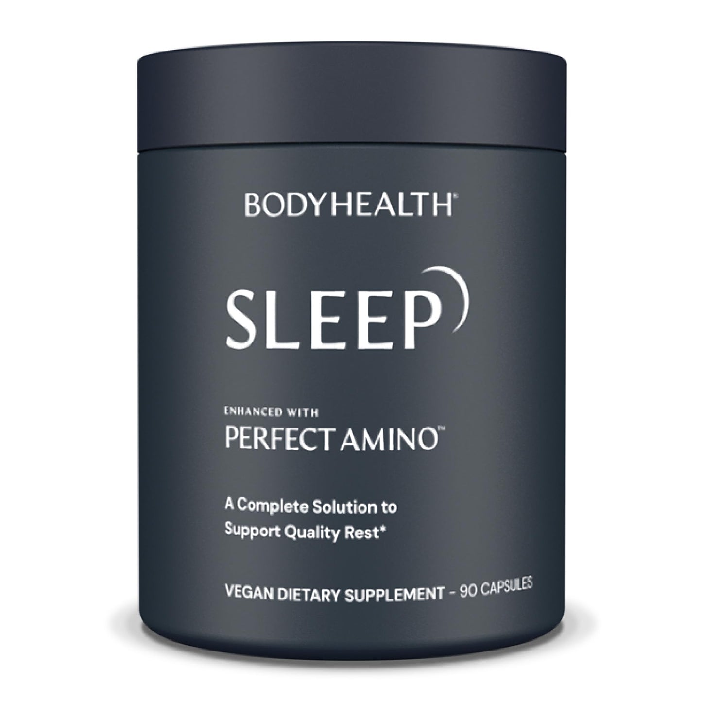 BodyHealth Sleep – Non-Habit Sleep Aid with 3 mg Melatonin & PerfectAmino | 90 Capsules