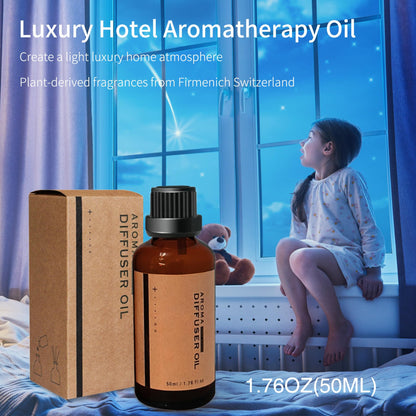BOHOFAM Aroma Diffuser 360ML – Volcano & Flame Modes, 2 Light Colors