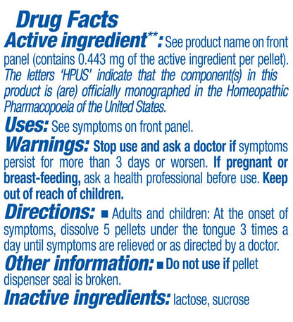 Boiron Apis Mellifica 30C – Homeopathic Insect Bite Relief (80 Pellets)