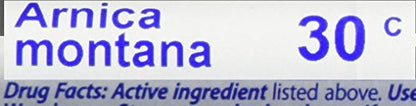 Boiron Arnica Montana 30C – 80 Count (Pack of 5) Homeopathic Pain Relief
