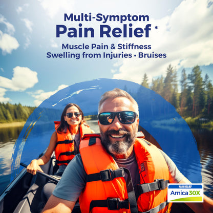 Boiron Arnica Montana 30X Homeopathic Pain Relief – Muscle Pain, Stiffness & Bruising (3 Count, 240 Pellets)