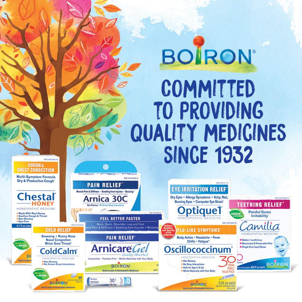 Boiron Bryonia 30c – Homeopathic Muscle and Joint Pain Relief (Pack of 3, 240 Pellets)