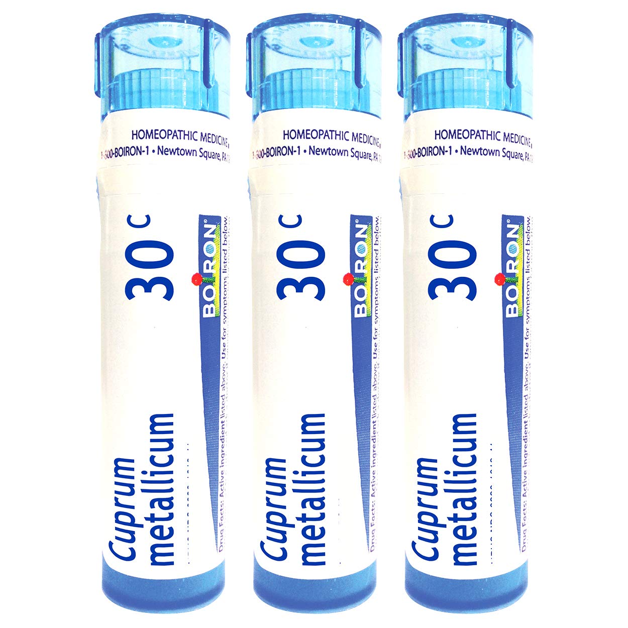 Cuprum Metallicum 30C Homeopathic – Sudden Muscle Cramps (Boiron) Pack of 3